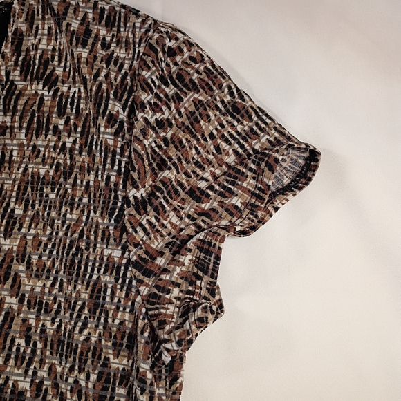 Susan Lawrence Black With Leopard Print Blouse - Picture 4 of 6